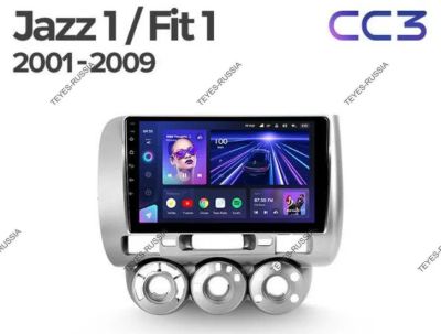 Лот: 20758469. Фото: 1. Магнитола Teyes CC3 Honda jazz... Автомагнитолы