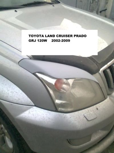 Лот: 2505385. Фото: 1. Реснички на фары Toyota Land Cruiser... Детали тюнинга