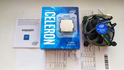Лот: 15822214. Фото: 1. Intel Celeron G3930 BOX. Процессоры