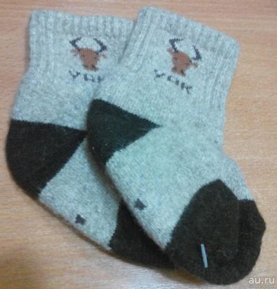 Лот: 8648994. Фото: 1. Детские носки шерстяные 1-3 года. Чулочно-носочные изделия