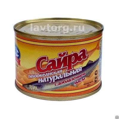 Лот: 10536289. Фото: 1. Сайра с д/м Преображение 250гр... Консервы