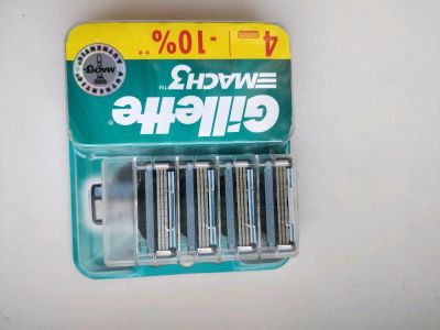 Лот: 12767065. Фото: 1. Gillette mach3 кассеты для станков... Мужская парфюмерия