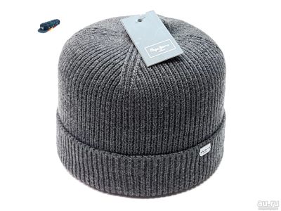 Лот: 18334186. Фото: 1. Шапка Pepe Jeans London (серый... Головные уборы