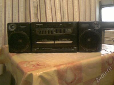 Лот: 247488. Фото: 1. Аудимагнитофон Panasonic. Кассетные деки, магнитофоны
