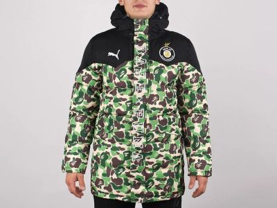 Лот: 10265666. Фото: 1. Парка зимняя Puma x Bape (8497... Верхняя одежда