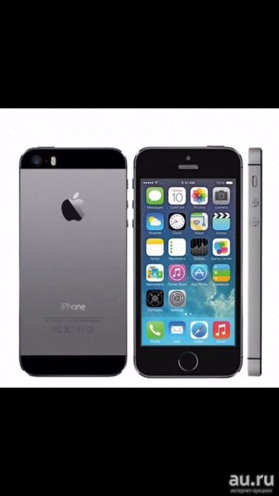 Лот: 9818429. Фото: 1. iPhone 5S 16Gb Space Gray. Смартфоны