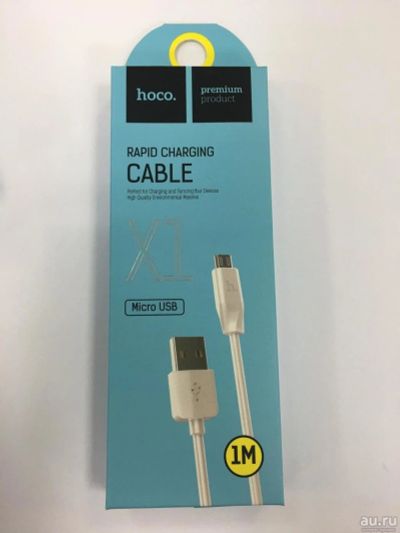 Лот: 8546038. Фото: 1. Кабель Hoco X1 Micro USB. Дата-кабели, переходники