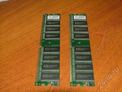 Лот: 195970. Фото: 1. 2 планки по 256mb ddr-333 pc2700... Оперативная память