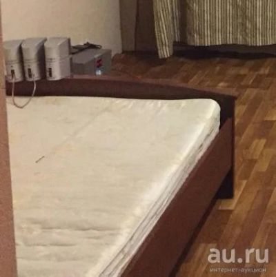 Лот: 8858526. Фото: 1. Кровать с матрасом. 1.5 спальная... Кровати