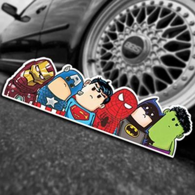 Лот: 10166298. Фото: 1. Наклейка (стикер) Мстители (Avengers... Наклейки автомобильные