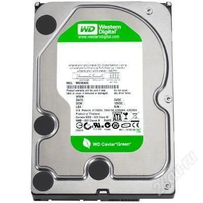 Лот: 1422783. Фото: 1. wd6400aars. Жёсткие диски (HDD)