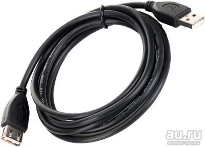 Лот: 9325531. Фото: 1. кабель удлинитель cablexpert CCP-USB2-AMAF... Шлейфы, кабели, переходники