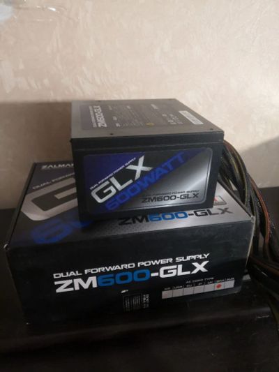 Лот: 20357570. Фото: 1. Блок питания Zalman GLX 600W. Корпуса, блоки питания