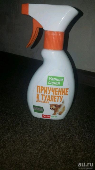 Лот: 10052109. Фото: 1. Умный спрей для кошек. Косметика для животных