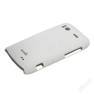 Лот: 2591696. Фото: 1. Пластиковый чехол HTC Salsa Белый. Чехлы, бамперы