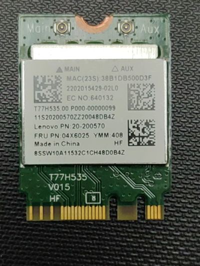 Лот: 18821559. Фото: 1. WiFi 802.11b/g/n + Bluetooth 4... WiFi, Bluetooth адаптеры