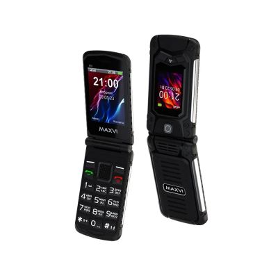 Лот: 25084140. Фото: 1. Сотовый Maxvi E10 Black 2sim/2... Кнопочные мобильные телефоны