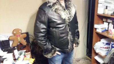 Лот: 6895552. Фото: 1. Дубленка мужская натуральная... Верхняя одежда