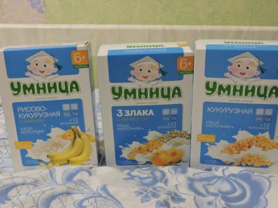 Лот: 6898159. Фото: 1. Каша Умница. Детское питание