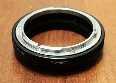 Лот: 959161. Фото: 1. Переходное кольцо Canon FD - Canon... Переходники
