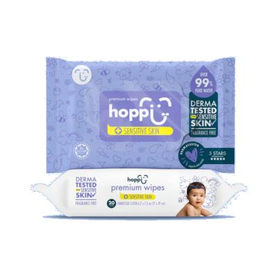 Лот: 25542492. Фото: 1. Hoppi Салфетки влажные детские... Лекарства