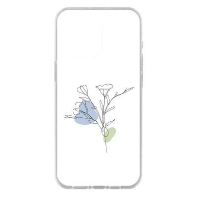 Лот: 25047705. Фото: 1. Чехол Krutoff Clear Case "Эустома... Чехлы, бамперы