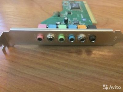 Лот: 6507601. Фото: 1. Звуковая карта 7.1 PCI VIA 1618S... Звуковые карты
