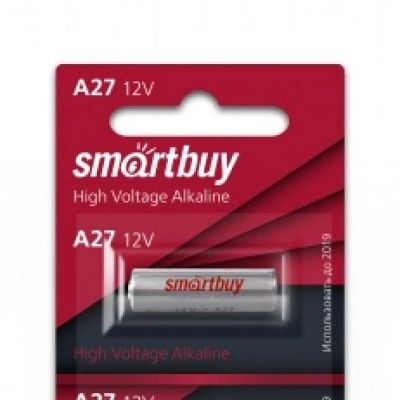 Лот: 16321430. Фото: 1. Батарейка 27A Smartbuy 1шт./12В... Батарейки, аккумуляторы, элементы питания
