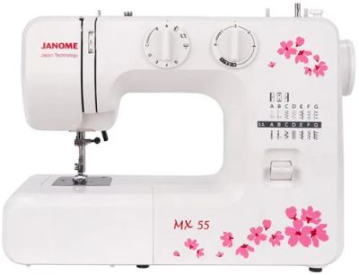 Лот: 25676724. Фото: 1. Швейная машина Janome MX 55. Швейная, вязальная