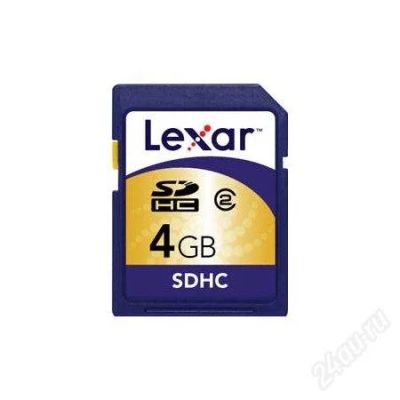 Лот: 2579662. Фото: 1. Карта памятиSD 4Gb. Карты памяти