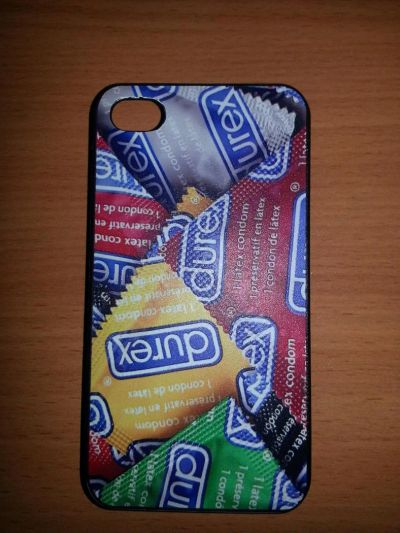 Лот: 4137682. Фото: 1. чехол на iphone 4/4s durex. Чехлы, бамперы