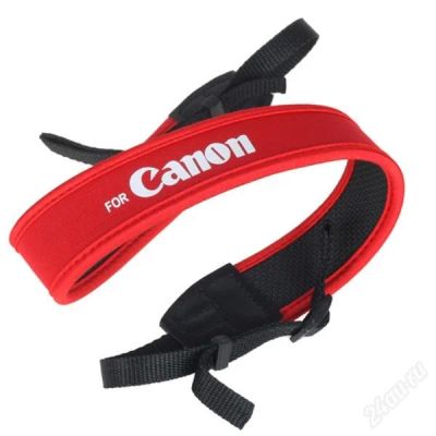 Лот: 2114163. Фото: 1. Ремень Canon неопреновый.Новый... Чехлы, сумки, ремешки