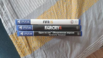 Лот: 16066347. Фото: 1. 3 игры на PS4, FarCry 4, Fifa... Игры для консолей