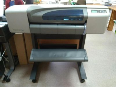 Лот: 9297032. Фото: 1. Плоттер HP DesignJet 500 Plus... Струйные принтеры