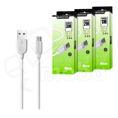 Лот: 18915604. Фото: 1. Кабель USB - MicroUSB Borofone... Дата-кабели, переходники