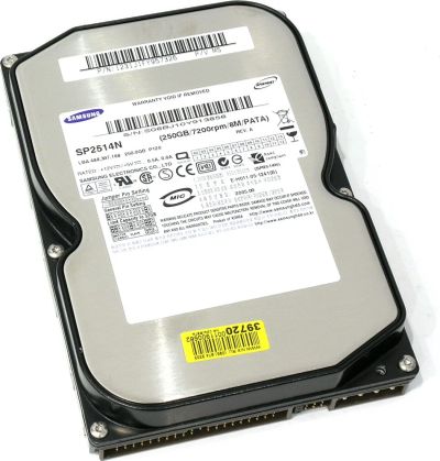 Лот: 4068654. Фото: 1. Samsung SP2514N | IDE | 250gb. Жёсткие диски (HDD)