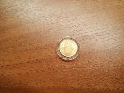 Лот: 21440953. Фото: 1. золотая монета 10 гульденов 1917. Европа