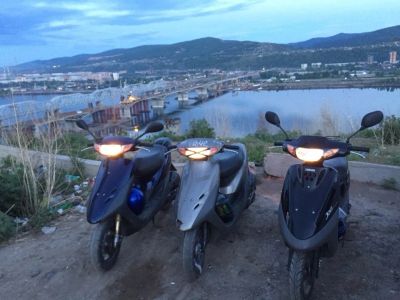 Лот: 7680230. Фото: 1. Honda DIO AF-34. Мотороллеры, мопеды