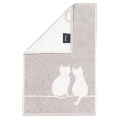 Лот: 25604427. Фото: 1. Полотенце Cawo Cute Cats 30x50см. Полотенца