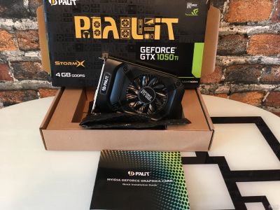 Лот: 18082168. Фото: 1. Видеокарта Palit GeForce GTX 1050... Видеокарты
