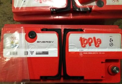 Лот: 12517505. Фото: 1. Авто аккумулятор Topla Energy... Аккумуляторы