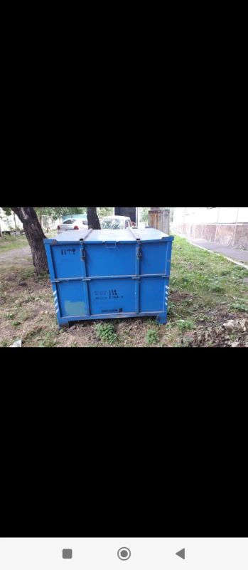Лот: 20694339. Фото: 1. Металлический ящик. Сейфы, металлические шкафы