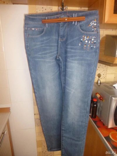 Лот: 8093649. Фото: 1. продам женские джинсы на флисе... Джинсы