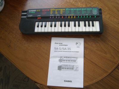 Лот: 4042608. Фото: 1. Пианино CASIO SA-5. Клавишные