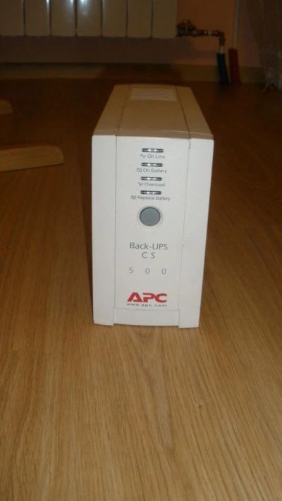 Лот: 4791914. Фото: 1. ИБП APC Back-Up CS 500. ИБП, аккумуляторы для ИБП