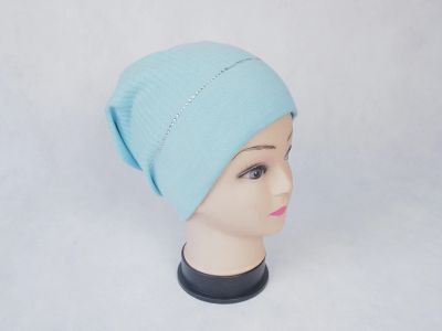 Лот: 15876204. Фото: 1. Шапка на флисе. Мятная . 50% шерсть... Головные уборы