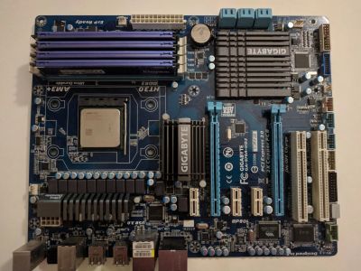 Лот: 15939500. Фото: 1. Комплект FX-8350 + Gigabyte GA-970A-UD3... Комплекты запчастей