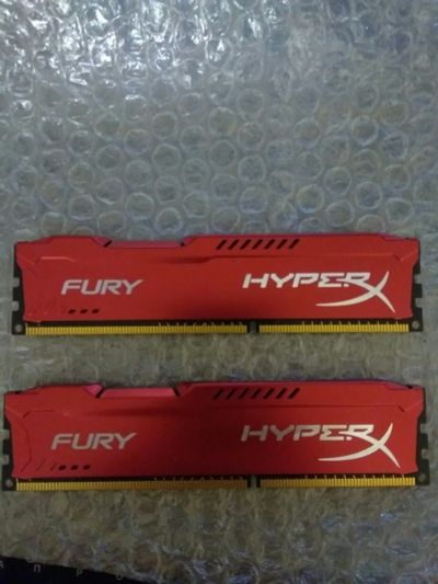 Лот: 12645774. Фото: 1. HyperX FURY Red Series 8 ГБ. Оперативная память