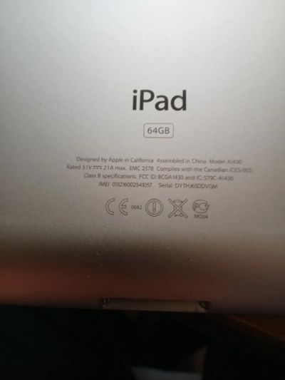 Лот: 19981378. Фото: 1. Планшет ipad 3 64 Гб. Запчасти для планшетов