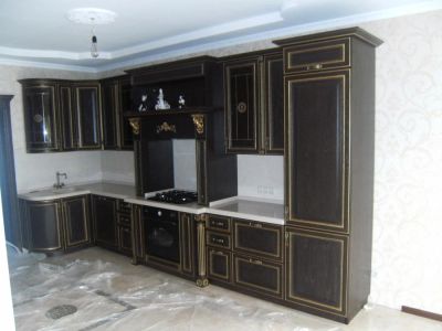 Лот: 7071415. Фото: 1. Кухня классика патина №50. Кухонные гарнитуры